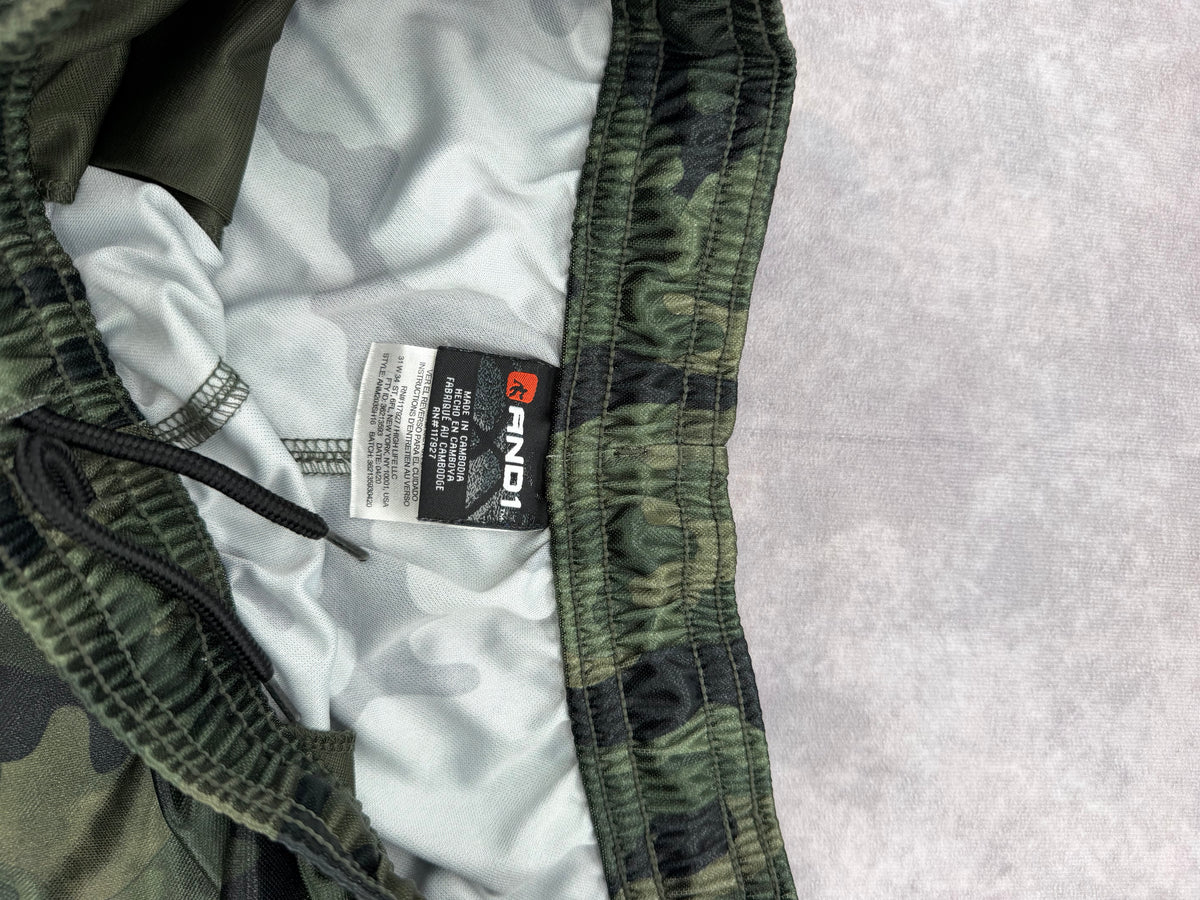 AND1 Camo Shorts - XL
