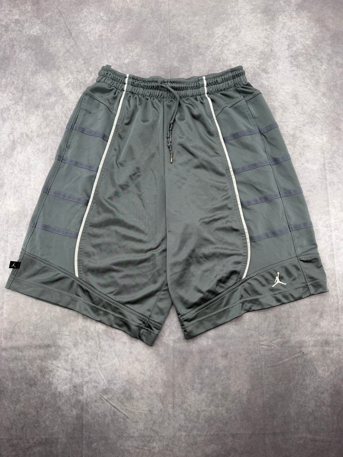 Gray Jordan Shorts - L