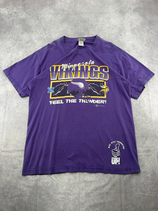 90s Vikings Tee - L