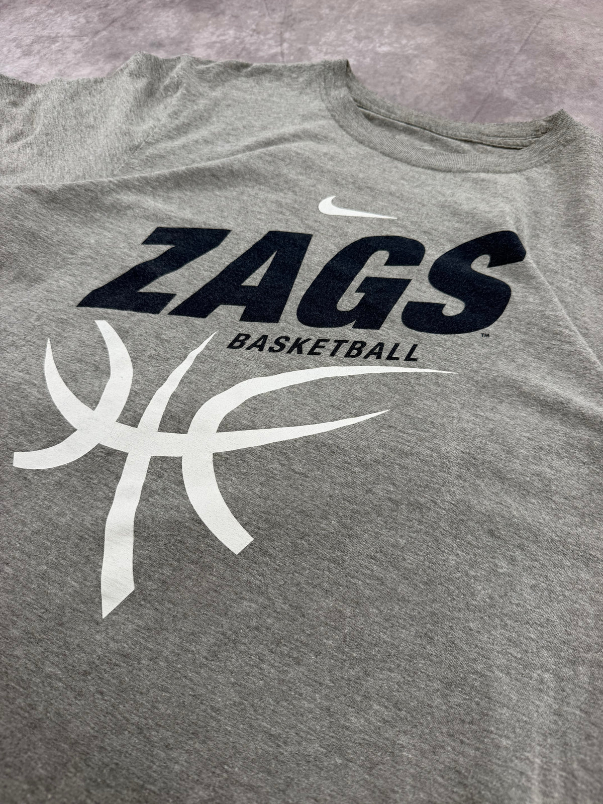 Zags Basketball Tee - L